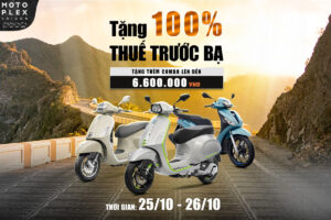Ưu đãi nhân đôi khi mua Vespa và Piaggio 2025