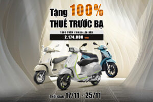 ƯU ĐÃI 100% THUẾ TRƯỚC BẠ KHI MUA