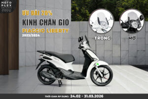 Ưu đãi 20% Kính chắn gió Liberty 2023 2024
