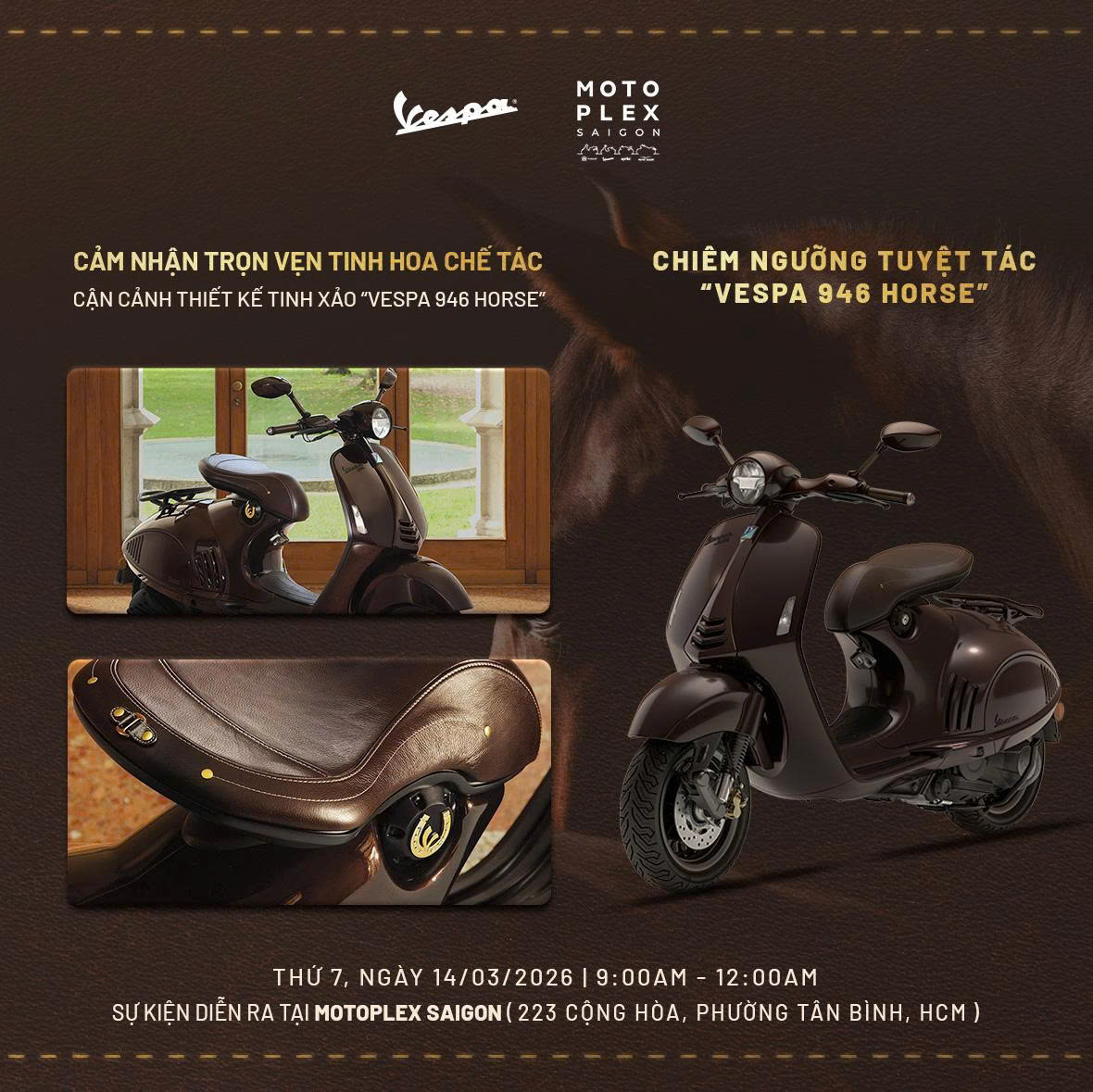 Vespa Việt Nam trân trọng ra mắt và trưng bày&hellip;