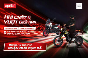 Trải nghiệm lái Vespa, Aprilia, Piaggio ngày 28.03.2026