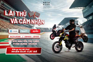 Trải nghiệm lái Vespa, Aprilia, Piaggio ngày 18.04.2026