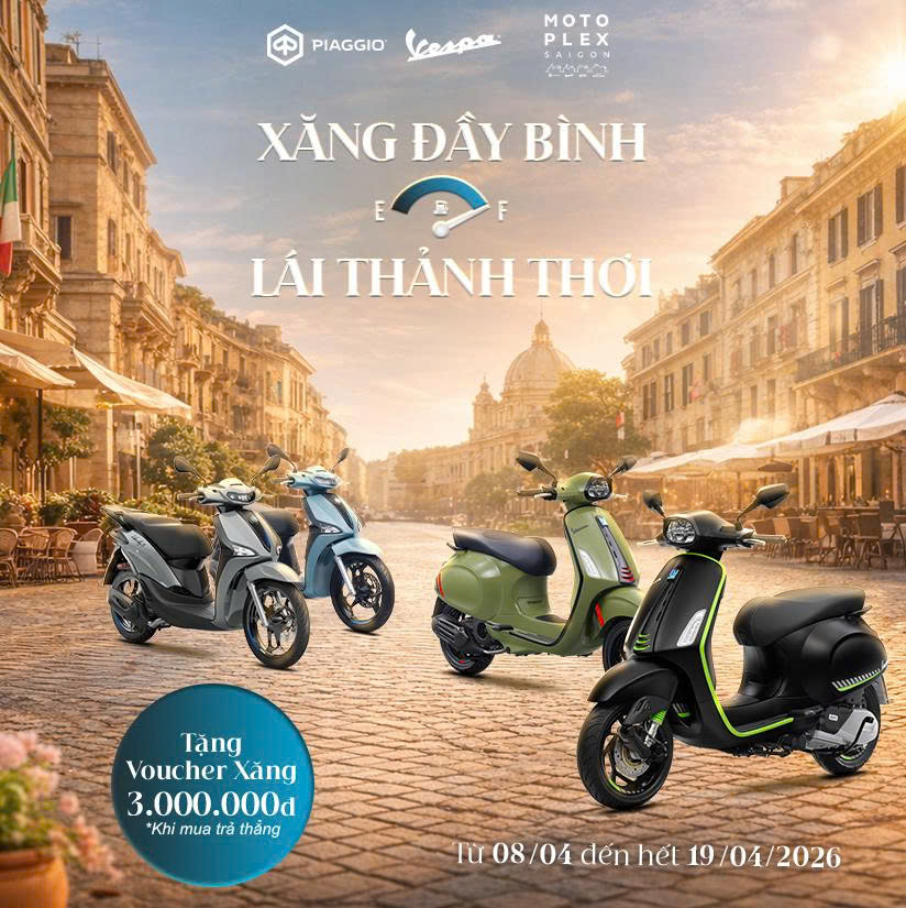 🎁 Tặng Voucher xăng trị giá 3.000.000 VNĐ: Tiếp thêm&hellip;