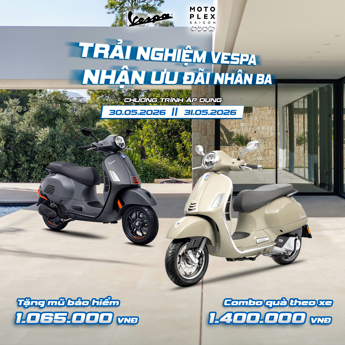 🎁 Tặng mũ bảo hiểm trị giá 1.065.000đ. 🎁 Tặng&hellip;