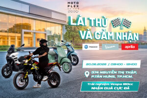 Trải nghiệm lái thử Vespa Sprint 180cc mới nhất ngày 20.06.2026