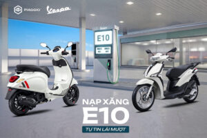 Piaggio Việt Nam thông báo về việc sử dụng xăng E10
