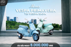 Tặng Voucher 8.000.000đ mua Vespa Primavera Th7.2026